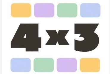 Experience 4x3 Game and challenge your mind!