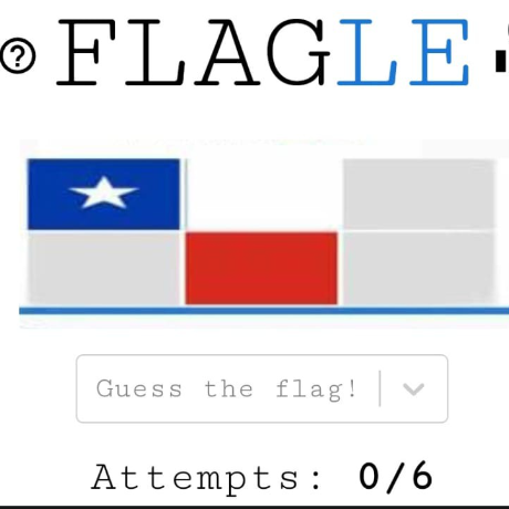 GitHub - pla324/flagle: A flag game inspired by Wordle