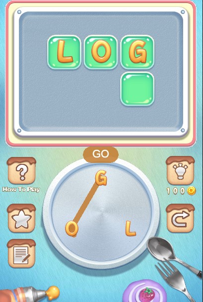 In Word Cookies game to connect letters and create words. The length of the word varies with the level. To progress through each level and win coins, you must reveal all of the secret words.